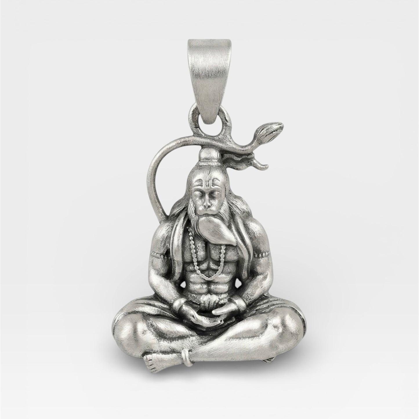 Glitzheaven Dattatreya Ji 925 Silver Pendant | GlitzHeaven Divine